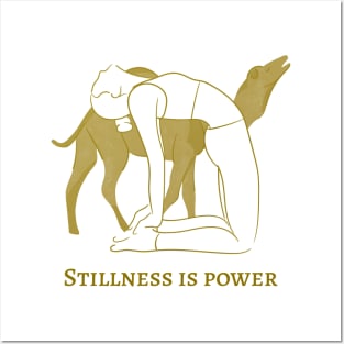 Stillness is Power Posters and Art